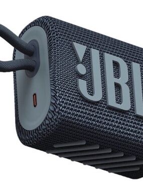 JBL GO 3 Waterproof Wireless Portable Bluetooth Speaker - Blue